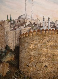 The city from the Dungeons circa 14th century